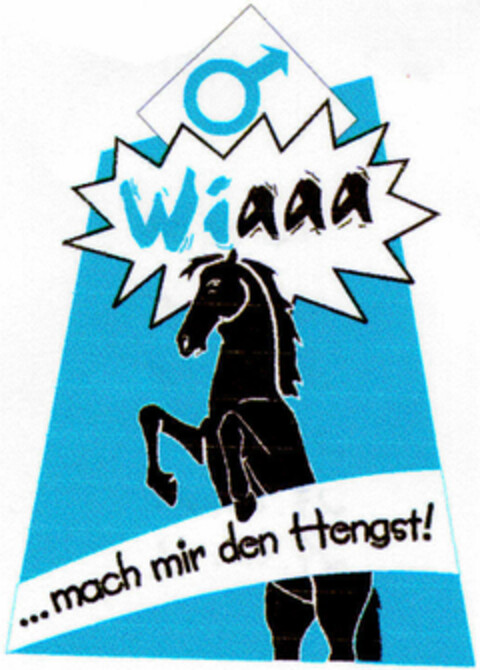 Wiaaa ...mach mir den Hengst! Logo (DPMA, 01/11/1999)