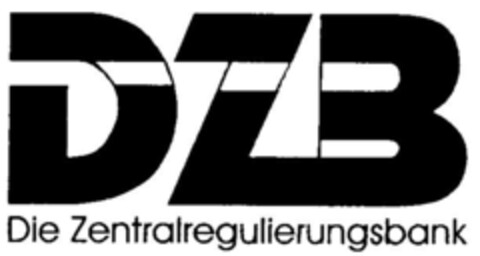 DZB Die Zentralregulierungsbank Logo (DPMA, 02.02.1999)