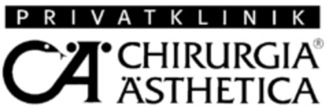 PRIVATKLINIK CÄ CHIRURGIA ÄSTHETICA Logo (DPMA, 10.03.1999)