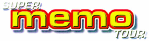SUPER memo TOUR Logo (DPMA, 29.03.1999)