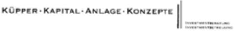 KÜPPER KAPITAL ANLAGE KONZEPTE Logo (DPMA, 08.05.1999)