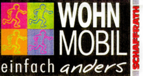 WOHNMOBIL einfach anders SCHAFFRATH Logo (DPMA, 10.06.1999)