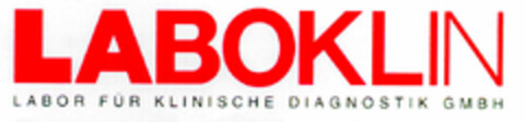 LABOKLIN LABOR FÜR KLINISCHE DIAGNOSTIK GMBH Logo (DPMA, 05.08.1999)
