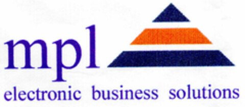 mpl electronic business solutions Logo (DPMA, 05.10.1999)