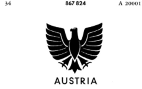 AUSTRIA Logo (DPMA, 06.02.1969)