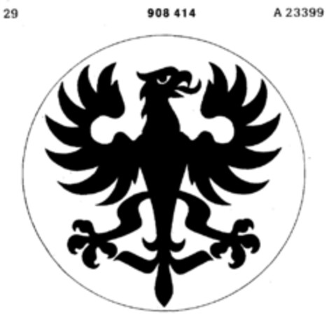 908414 Logo (DPMA, 07.03.1972)