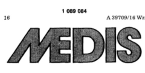 MEDIS Logo (DPMA, 27.03.1985)