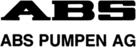 ABS PUMPEN AG Logo (DPMA, 27.04.1991)