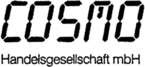 COSMO HANDELSGESELLSCHAFT Logo (DPMA, 02.08.1990)