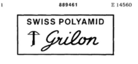 SWISS POLYAMID Grilon Logo (DPMA, 11.12.1969)