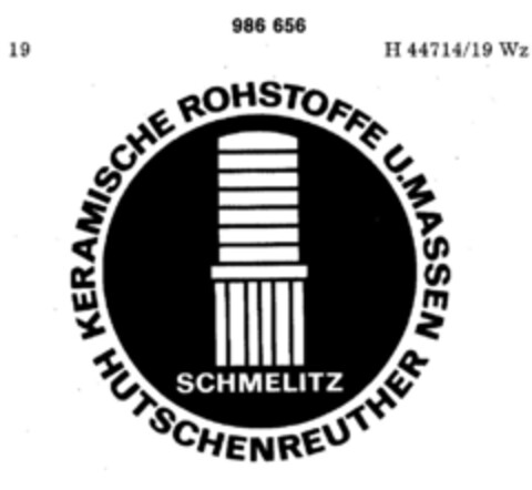 SCHMELITZ Logo (DPMA, 20.09.1978)