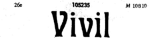 Vivil Logo (DPMA, 03.06.1907)