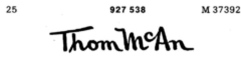ThomMcAn Logo (DPMA, 03/16/1973)
