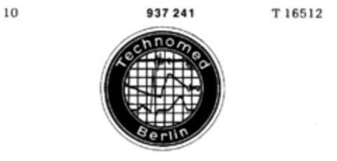 Technomed Berlin Logo (DPMA, 12.11.1974)