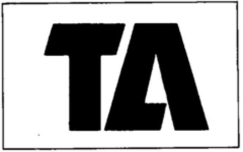 TA Logo (DPMA, 25.07.1977)