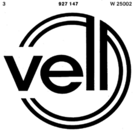 vell Logo (DPMA, 30.05.1973)