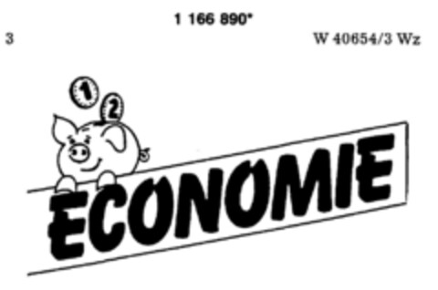 1 2 ECONOMIE Logo (DPMA, 08/01/1990)