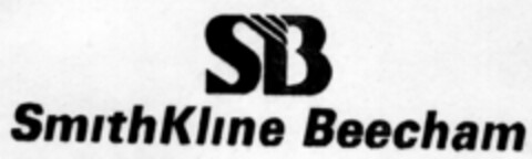 SB SmithKline Beecham Logo (DPMA, 02.11.1989)