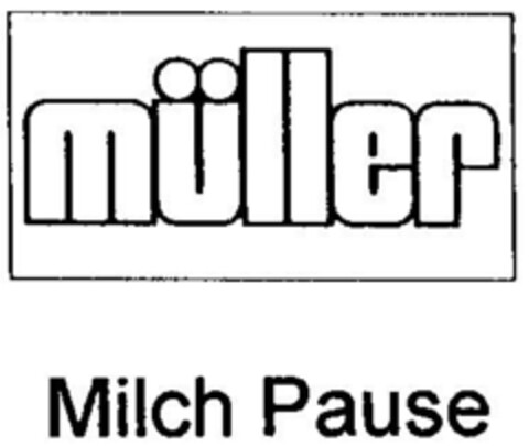 müller Milch Pause Logo (DPMA, 15.02.2000)