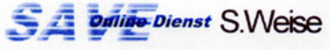 SAVE Online Dienst S. Weise Logo (DPMA, 09.03.2001)