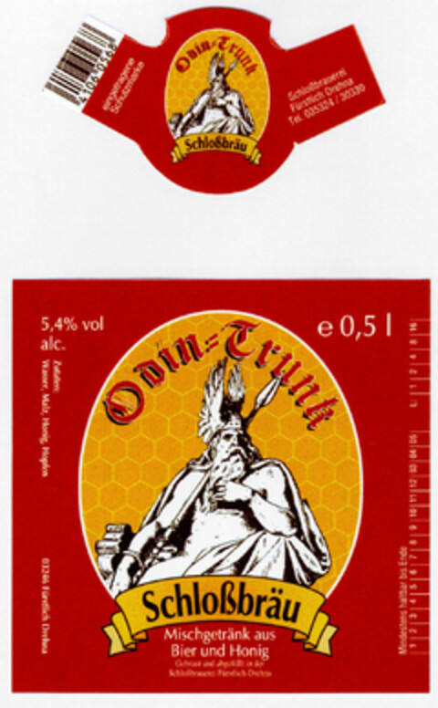 Odin-Trunk Schloßbräu Logo (DPMA, 02.11.2001)