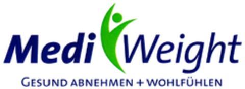 Medi Weight GESUND ABNEHMEN + WOHLFÜHLEN Logo (DPMA, 30.07.2009)