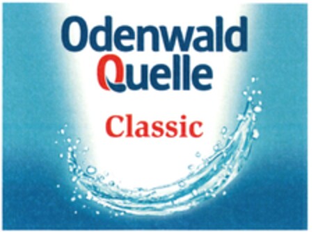 Odenwald Quelle Classic Logo (DPMA, 20.03.2013)