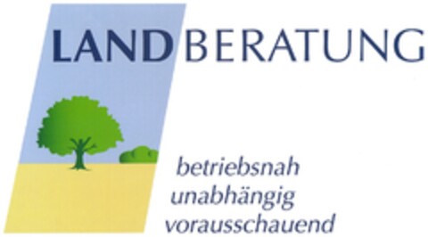 LANDBERATUNG betriebsnah unabhängig vorausschauend Logo (DPMA, 16.04.2013)