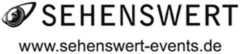 SEHENSWERT www.sehenswert-events.de Logo (DPMA, 18.12.2015)