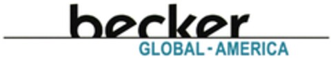 becker GLOBAL-AMERICA Logo (DPMA, 20.01.2016)