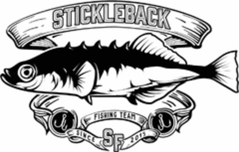 STICKLEBACK FISHING TEAM SINCE SF 2015 Logo (DPMA, 17.04.2016)
