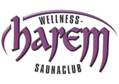 WELLNESS - SAUNACLUB harem Logo (DPMA, 12/08/2017)