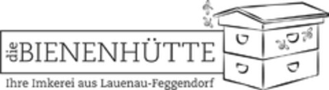 die BIENENHÜTTE Ihre Imkerei aus Lauenau-Feggendorf Logo (DPMA, 08.09.2017)