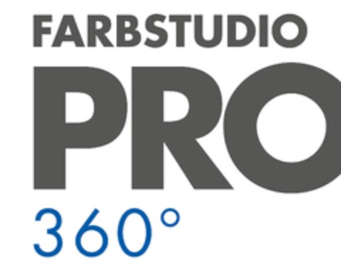 FARBSTUDIO PRO 360 Logo (DPMA, 22.05.2019)