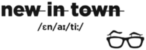 new in town Logo (DPMA, 03/11/2020)