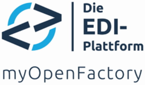 Die EDI-Plattform myOpenFactory Logo (DPMA, 28.07.2020)