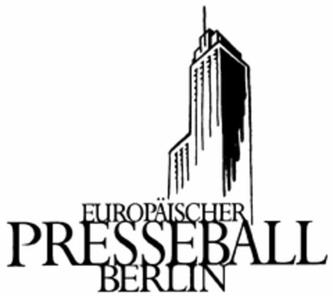 EUROPÄISCHER PRESSEBALL BERLIN Logo (DPMA, 06/19/2003)