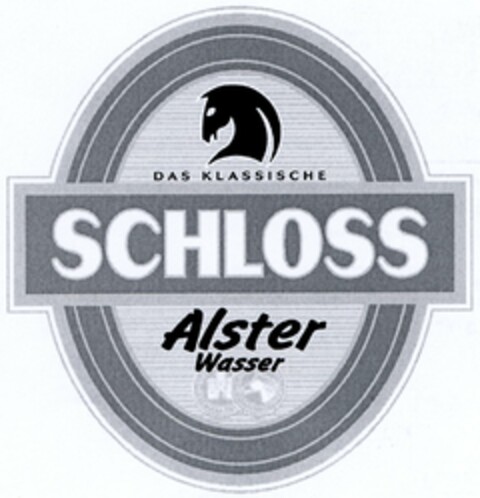 DAS KLASSISCHE SCHLOSS Alster Wasser Logo (DPMA, 08.07.2003)