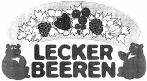 LECKER BEEREN Logo (DPMA, 23.10.2003)