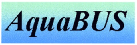AquaBUS Logo (DPMA, 26.05.2006)