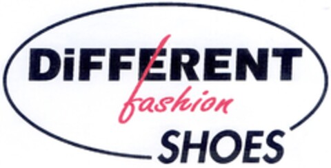 DiFFERENT fashion SHOES Logo (DPMA, 22.01.2007)