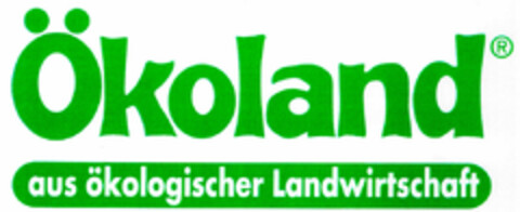 Ökoland aus ökologischer Landwirtschaft Logo (DPMA, 08/24/1998)