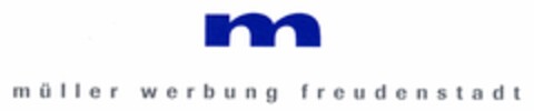 m müller werbung freudenstadt Logo (DPMA, 29.08.1998)