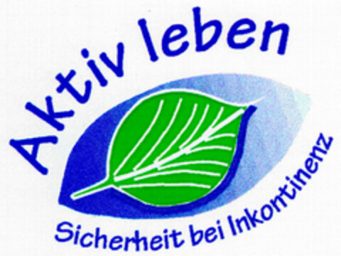 Aktiv leben Sicherheit bei Inkontinenz Logo (DPMA, 20.05.1999)