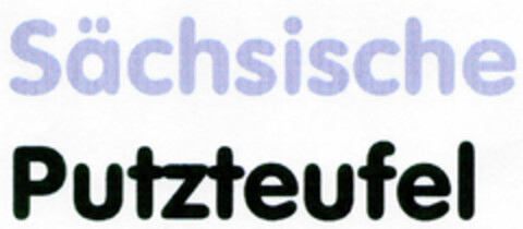 Sächsische Putzteufel Logo (DPMA, 08/28/1999)