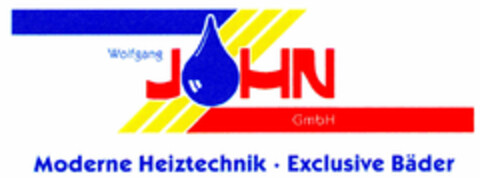 Wolfgang JOHN GmbH Moderne Heiztechnik · Exclusive Bäder Logo (DPMA, 08.10.1999)