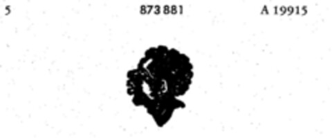 873881 Logo (DPMA, 01/08/1969)