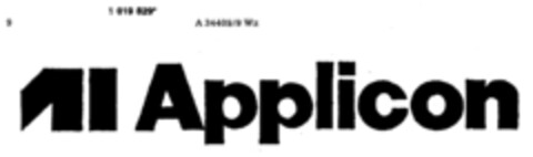 Applicon Logo (DPMA, 25.03.1981)