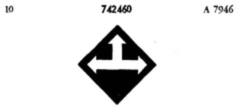 742460 Logo (DPMA, 24.09.1958)