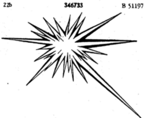 346733 Logo (DPMA, 06/17/1925)